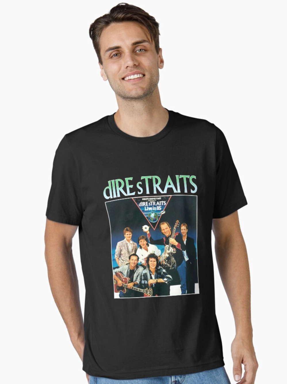 DIRE STRAITS Rap Hip Hop Rapper Tee